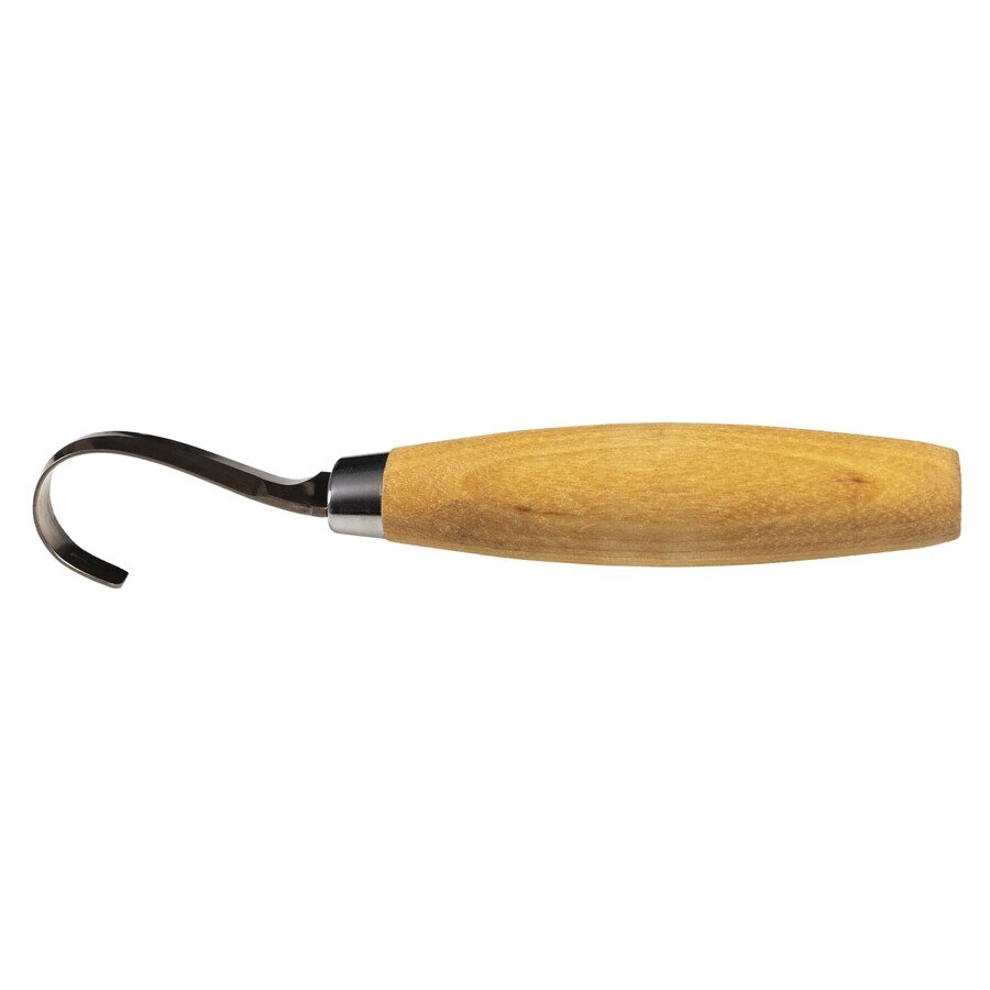 Šaukštų drožinėjimo peilis Morakniv® 164, lenkta geležtė 55x2,0mm. 13mm vidinis skersmuo. Viengubi ašmenys, beržinė rankena, odinis dėklas. Šaukštų drožinėjimo peilis Morakniv® 164, lenkta geležtė 55x2,0mm. 13mm vidinis skersmuo. Viengubi ašmenys, beržinė rankena, odinis dėklas.