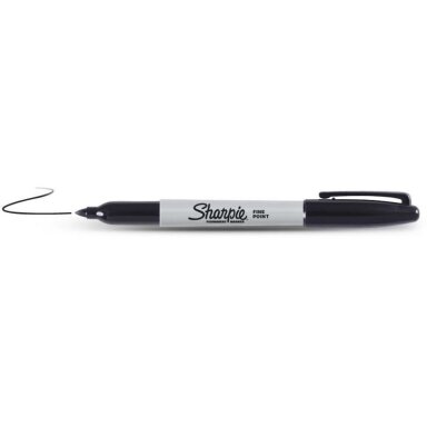 Sharpie Markeris „Sharpie" FINE juod. sp.