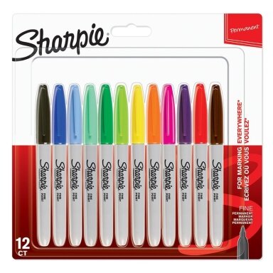 Sharpie Markerių rink. „Sharpie" 12 vnt.