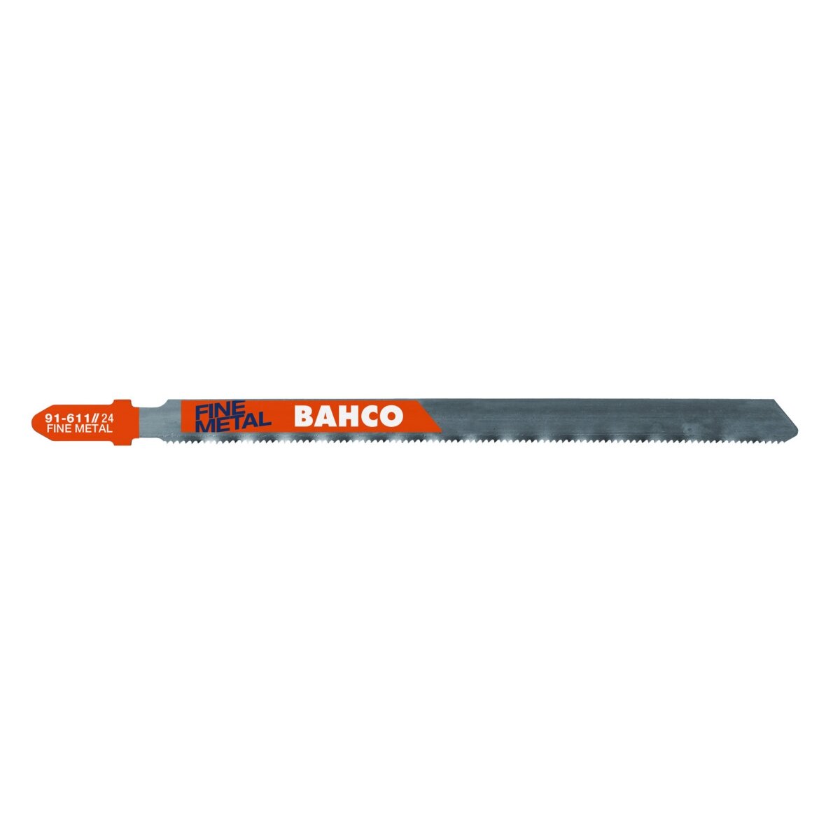 Siaurapjūklio geležtės 1,00x77mm 14TPI bimetaL, T-fiksatoriuis, 2,5-6mm metalui 5vnt.