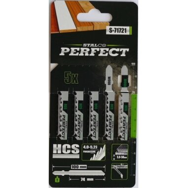 Siaurapjūkliai medžiui STALCO 4-5,2x74mm T144D 1 Siaurapjūkliai medžiui STALCO 4-5,2x74mm T144D 1