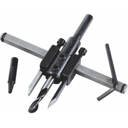 Skylių rėžtukas STALCO 30-120mm Skylių rėžtukas STALCO 30-120mm