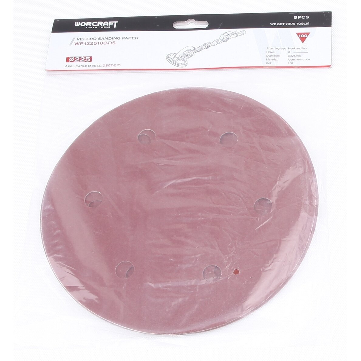 Šlifavimo popierius 225mm (5vnt) DS07 / DS09 šlifuokliui Šlifavimo popierius 225mm (5vnt) DS07 / DS09 šlifuokliui