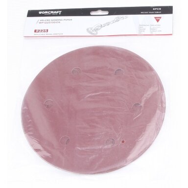 Šlifavimo popierius 225mm (5vnt) DS07 / DS09 šlifuokliui