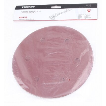 Šlifavimo popierius 225mm (5vnt) DS07 / DS09 šlifuokliui Šlifavimo popierius 225mm (5vnt) DS07 / DS09 šlifuokliui