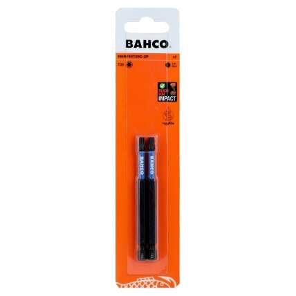 Smūginiai antgaliai Bahco 66IM T25 90mm , 2vnt blisteris Smūginiai antgaliai Bahco 66IM T25 90mm , 2vnt blisteris
