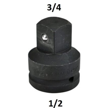 Smūginis adapteris 1/2"(F) - 3/4"(M) Smūginis adapteris 1/2"(F) - 3/4"(M)