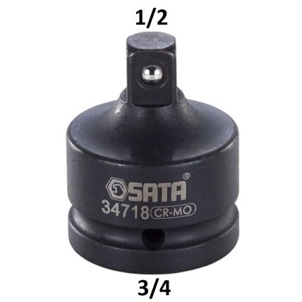 Smūginis adapteris 3/4"(F) - 1/2"(M) Smūginis adapteris 3/4"(F) - 1/2"(M)