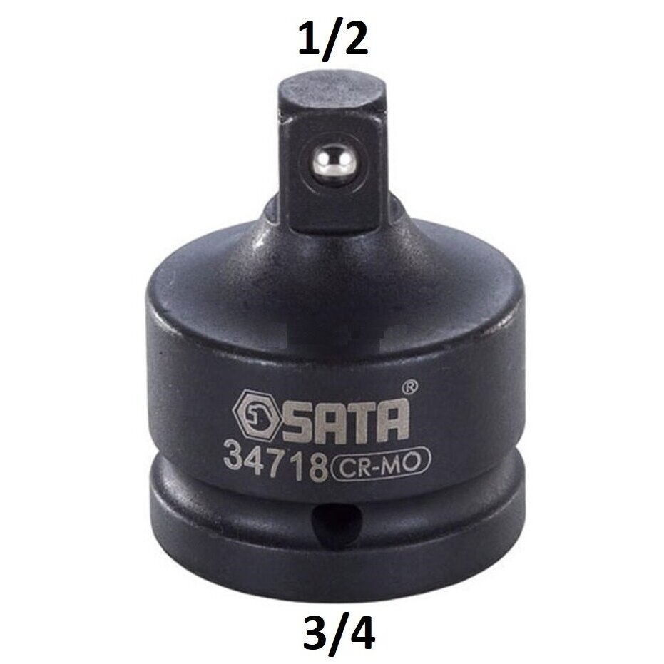 Smūginis adapteris 3/4"(F) - 1/2"(M) Smūginis adapteris 3/4"(F) - 1/2"(M)