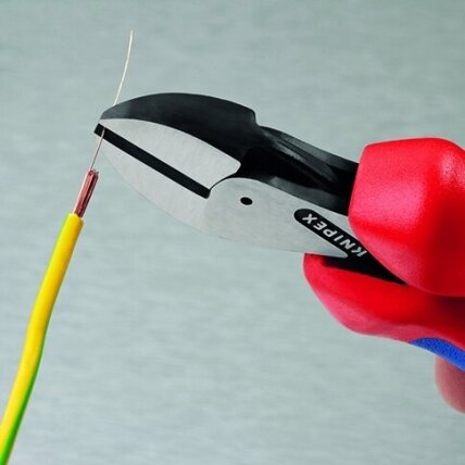 Šoninio kirpimo replės 160mm X-Cut KNIPEX 6 Šoninio kirpimo replės 160mm X-Cut KNIPEX 6