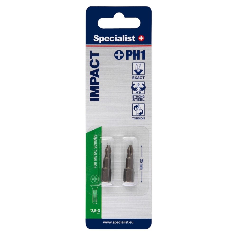 Specialist+ SPECIALIST+ antgalis PH1, 2 vnt. Specialist+ SPECIALIST+ antgalis PH1, 2 vnt.