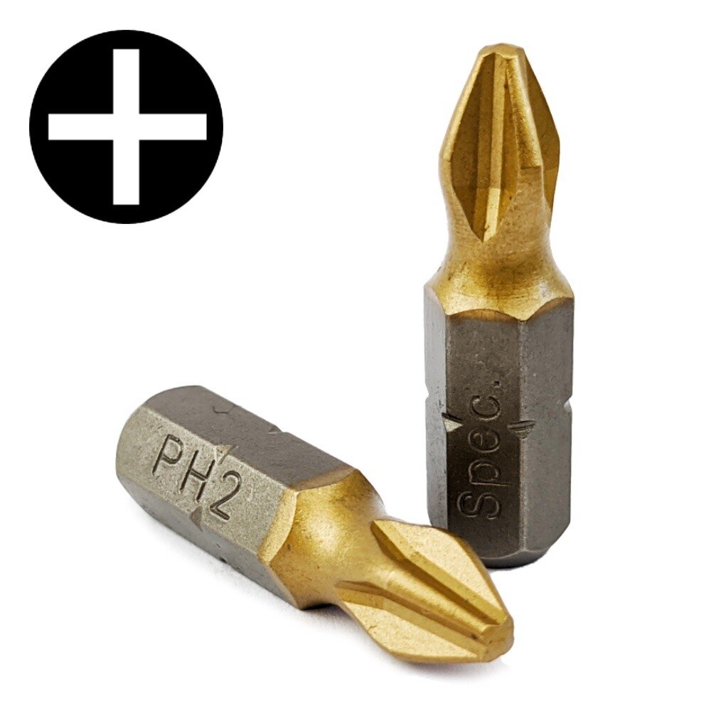 Specialist+ SPECIALIST+ atsuktuvo antgalis TITANIUM PH2 Specialist+ SPECIALIST+ atsuktuvo antgalis TITANIUM PH2