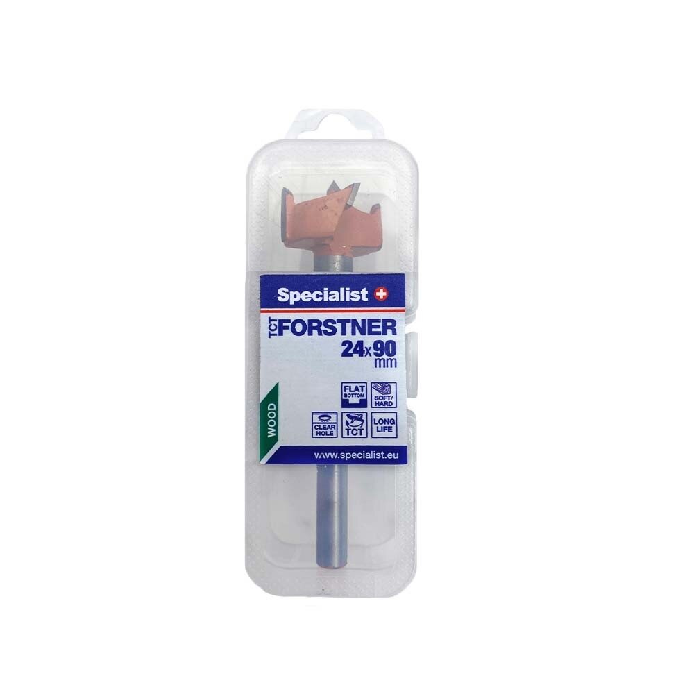 Specialist+ SPECIALIST+ freza FORSTNER, 24 x 90 mm Specialist+ SPECIALIST+ freza FORSTNER, 24 x 90 mm