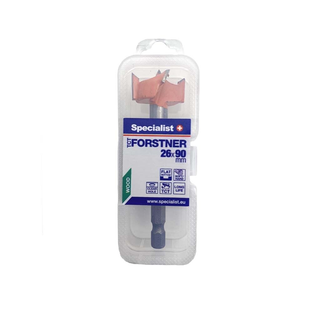 Specialist+ SPECIALIST+ freza FORSTNER, 26 x 90 mm