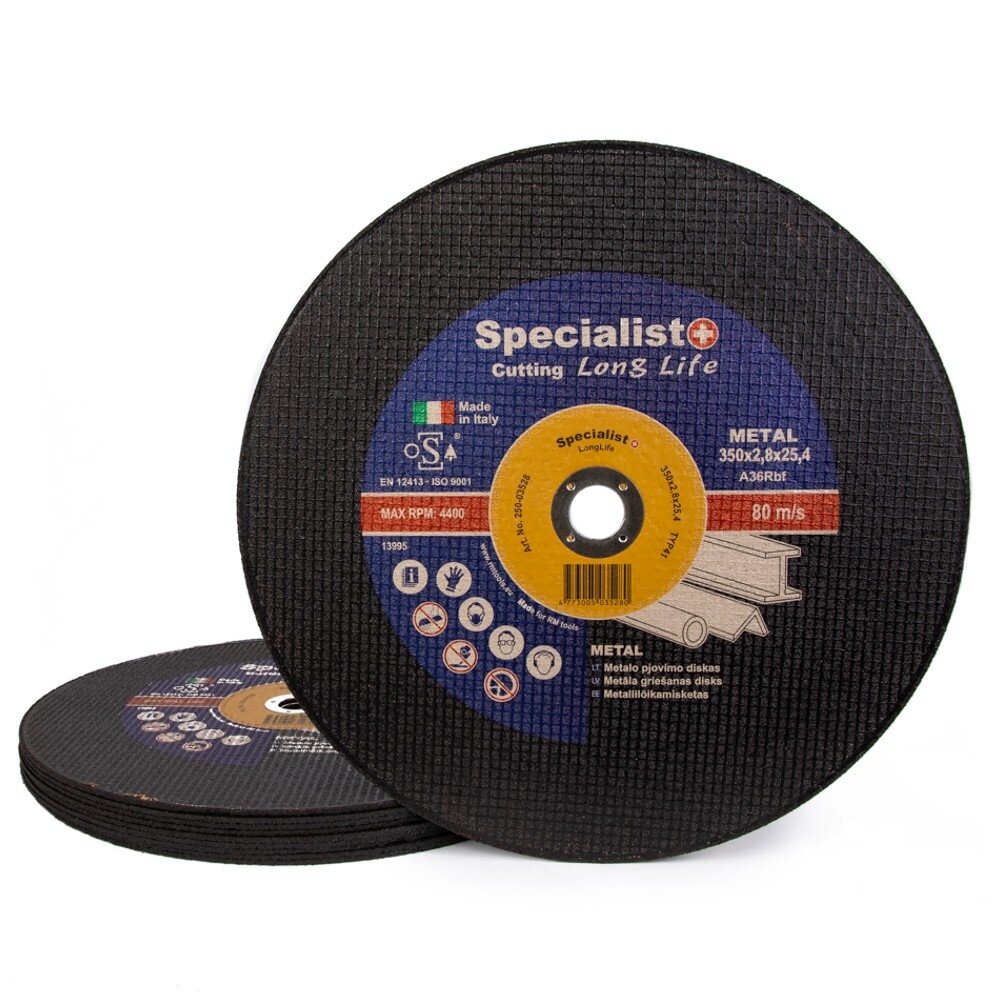 Specialist+ SPECIALIST+ metalo pj.diskas, 350x2,8x25,4 mm 2 Specialist+ SPECIALIST+ metalo pj.diskas, 350x2,8x25,4 mm 2