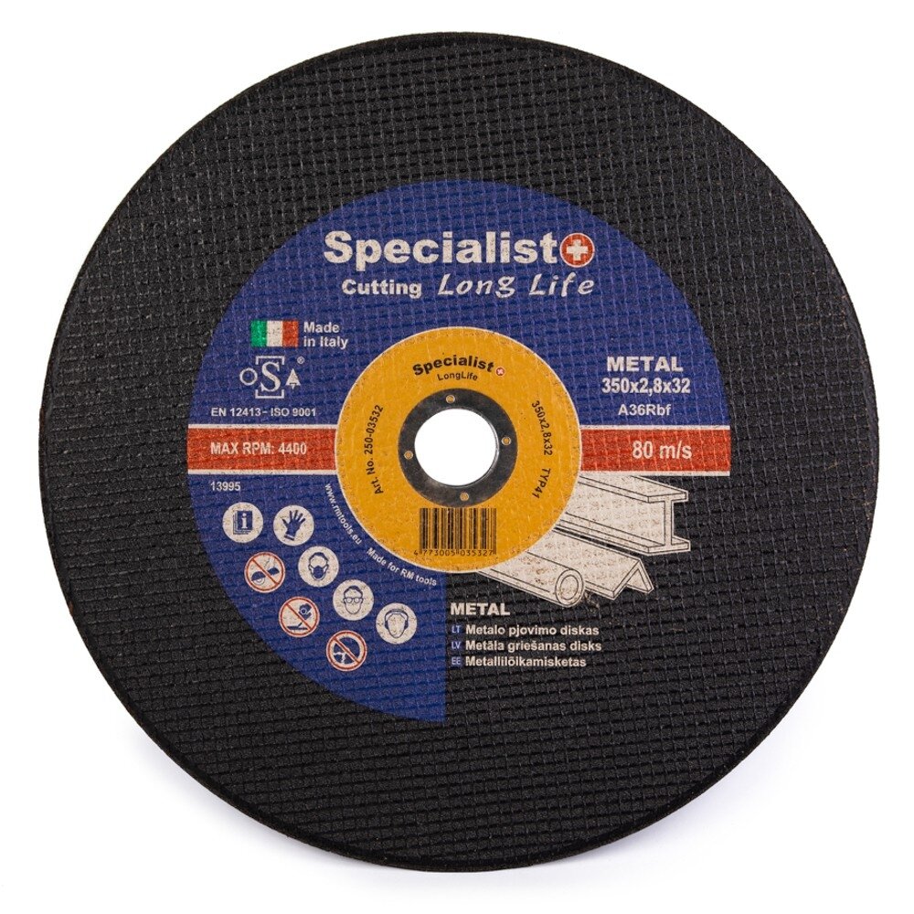 Specialist+ SPECIALIST+ metalo pj.diskas, 350x2.8x32 mm 3