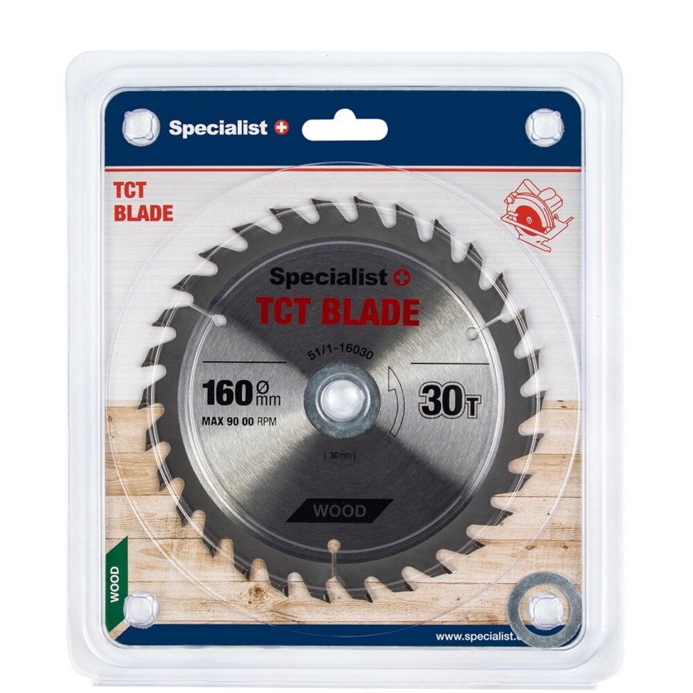 Specialist+ SPECIALIST+ pjovimo diskas, 160x30Tx30/20/16 mm Specialist+ SPECIALIST+ pjovimo diskas, 160x30Tx30/20/16 mm