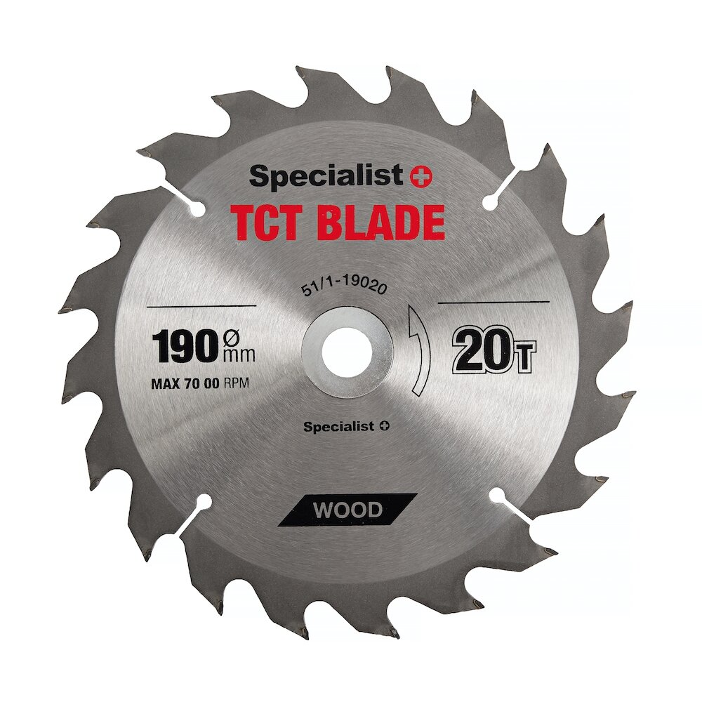 Specialist+ SPECIALIST+ pjovimo diskas, 190x20Tx30/20/16 mm 1 Specialist+ SPECIALIST+ pjovimo diskas, 190x20Tx30/20/16 mm 1