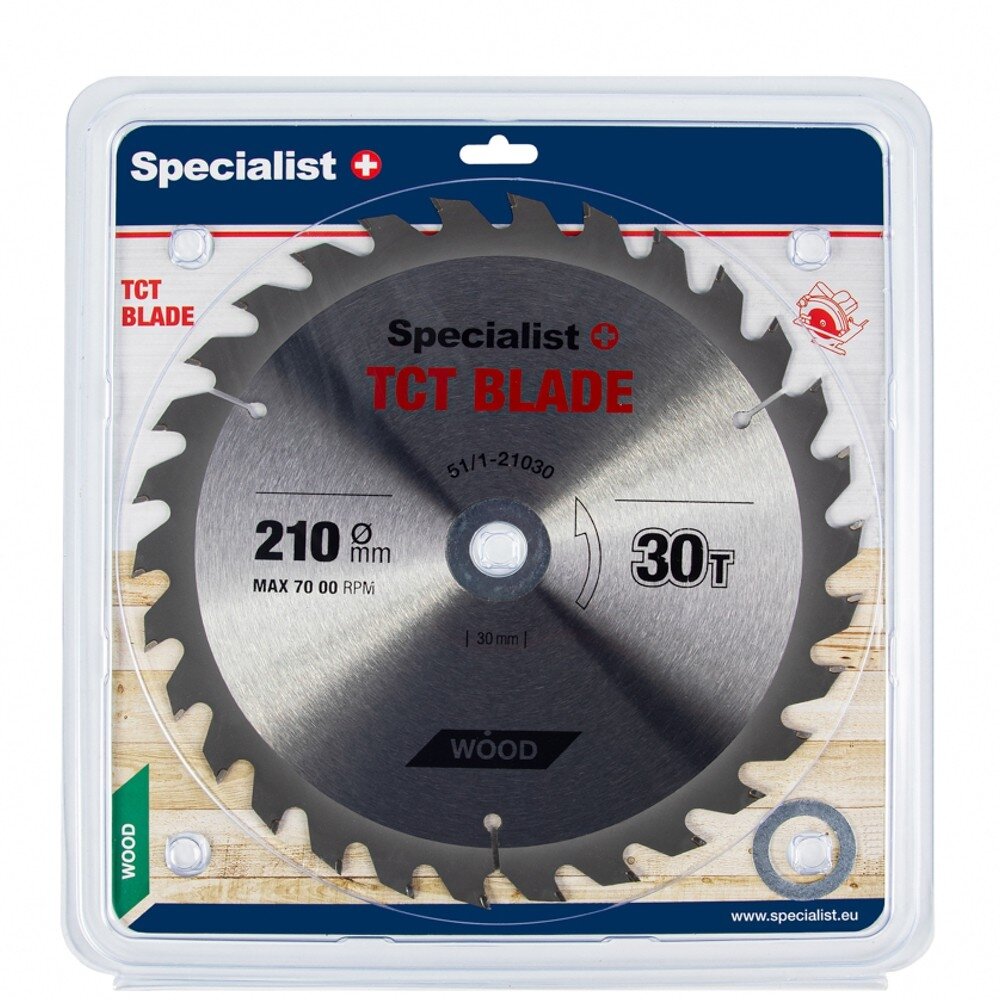 Specialist+ SPECIALIST+ pjovimo diskas, 210x30Tx30/20/16 mm Specialist+ SPECIALIST+ pjovimo diskas, 210x30Tx30/20/16 mm