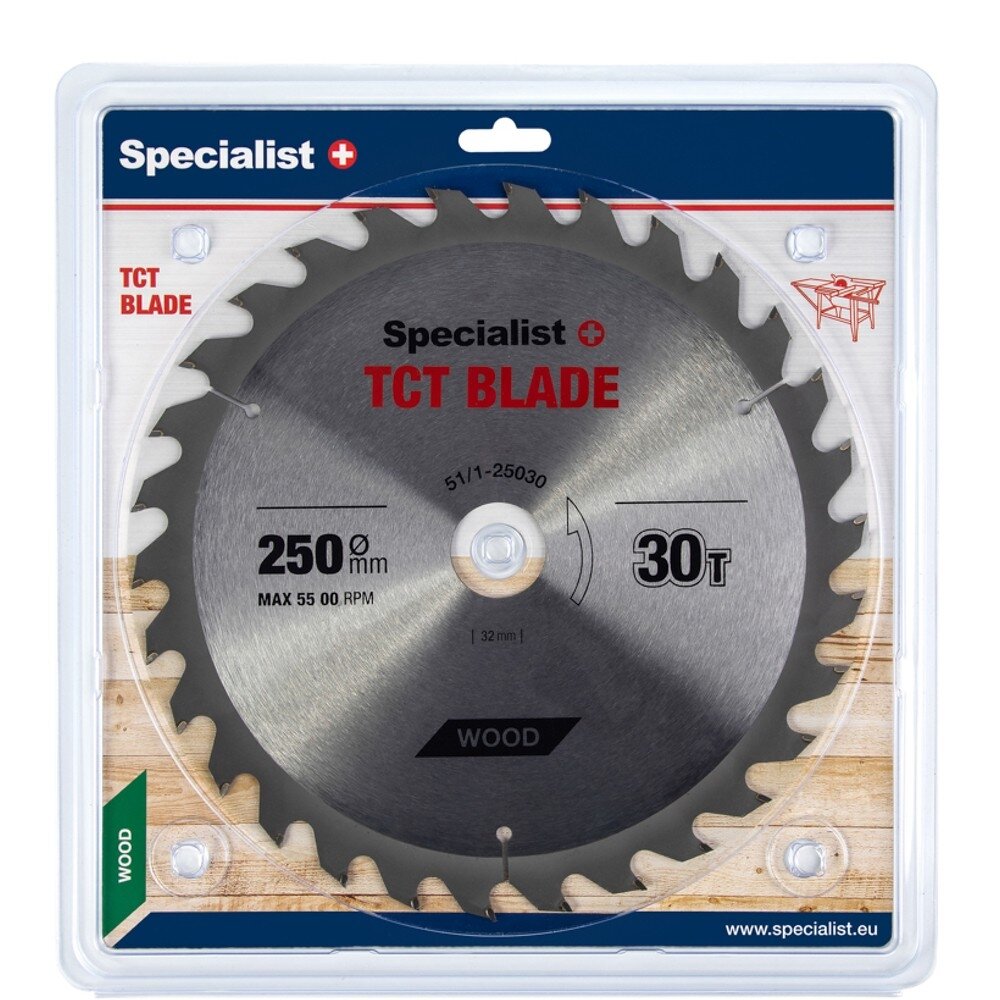 Specialist+ SPECIALIST+ pjovimo diskas, 250x30Tx32 mm Specialist+ SPECIALIST+ pjovimo diskas, 250x30Tx32 mm