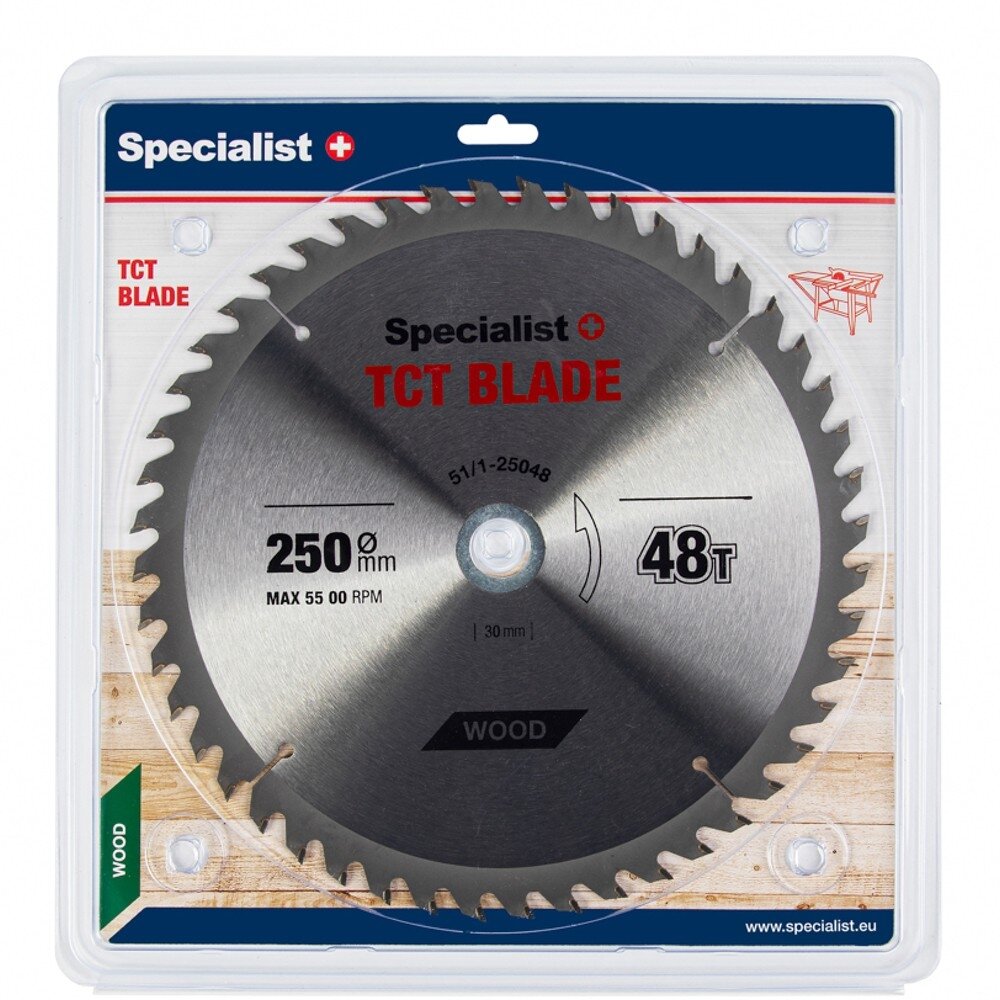 Specialist+ SPECIALIST+ pjovimo diskas, 250x48Tx30/20 mm Specialist+ SPECIALIST+ pjovimo diskas, 250x48Tx30/20 mm