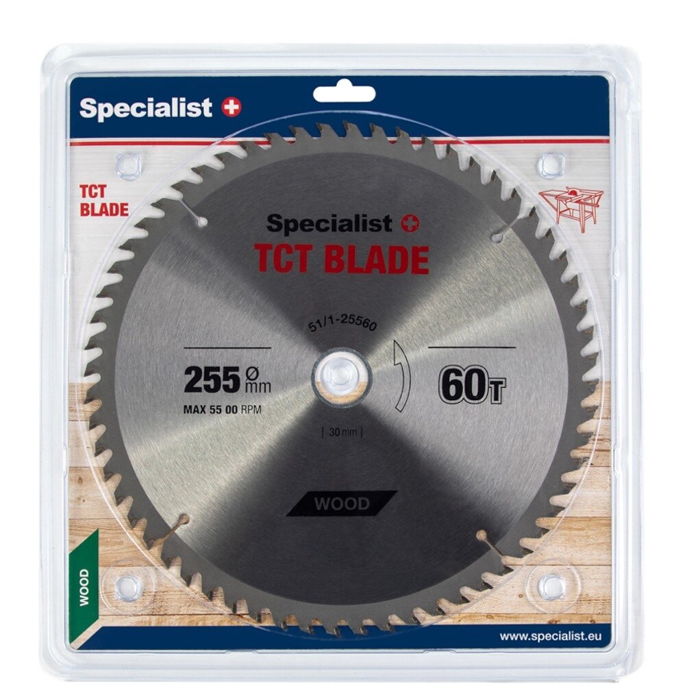 Specialist+ SPECIALIST+ pjovimo diskas, 255x60Tx30/25,4 mm