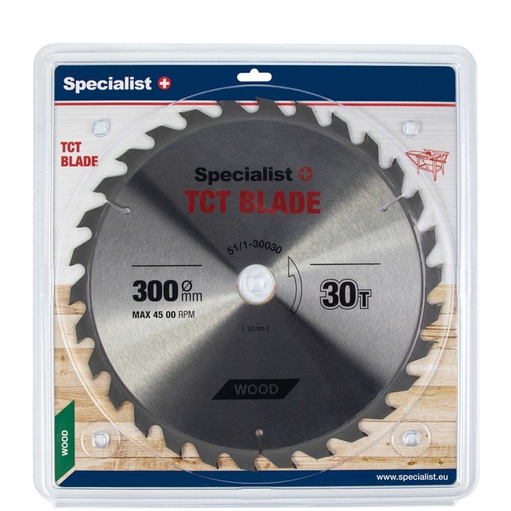 Specialist+ SPECIALIST+ pjovimo diskas, 300x30Tx32 mm Specialist+ SPECIALIST+ pjovimo diskas, 300x30Tx32 mm