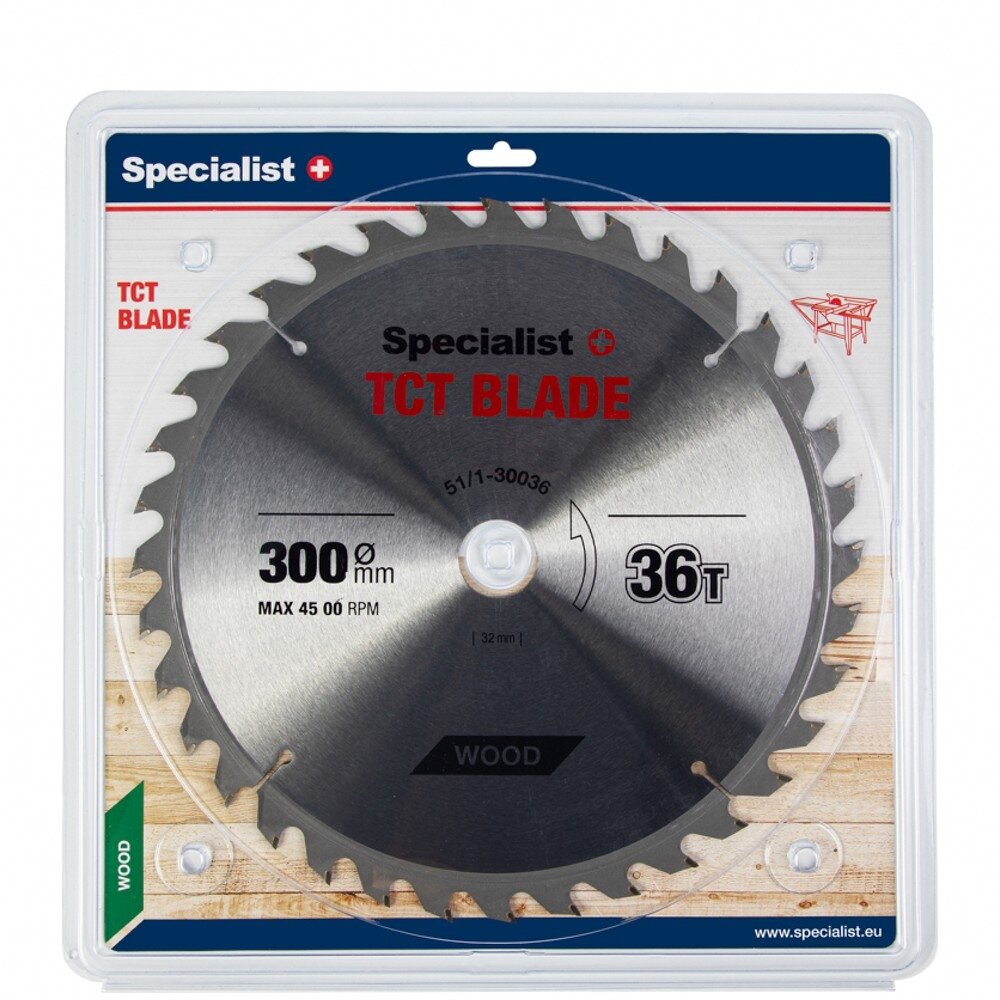 Specialist+ SPECIALIST+ pjovimo diskas, 300x36Tx32/30 mm Specialist+ SPECIALIST+ pjovimo diskas, 300x36Tx32/30 mm