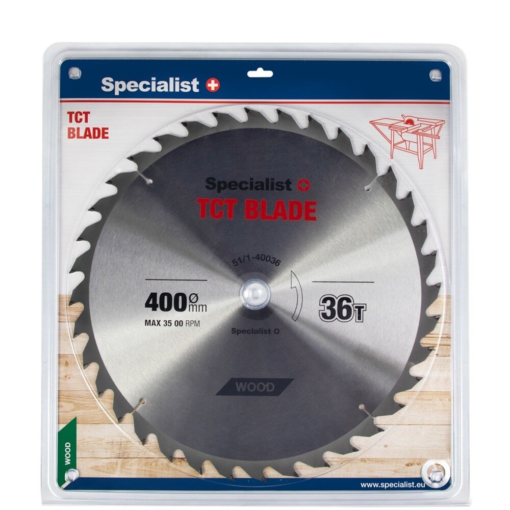 Specialist+ SPECIALIST+ pjovimo diskas, 400x36Tx32/30 mm