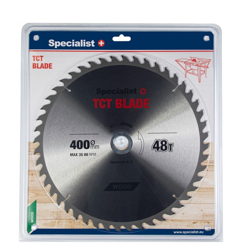 Specialist+ SPECIALIST+ pjovimo diskas, 400x48Tx50 mm Specialist+ SPECIALIST+ pjovimo diskas, 400x48Tx50 mm