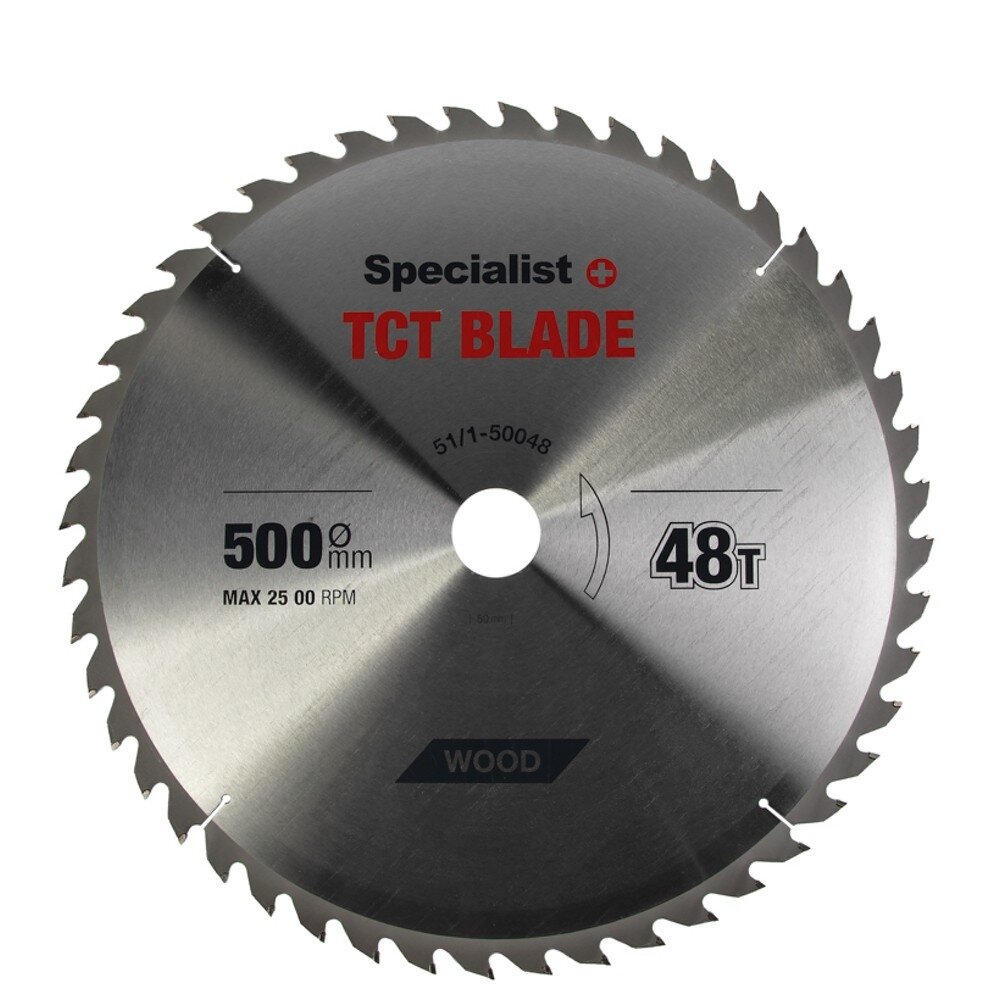 Specialist+ SPECIALIST+ pjovimo diskas, 500x48Tx50 mm Specialist+ SPECIALIST+ pjovimo diskas, 500x48Tx50 mm