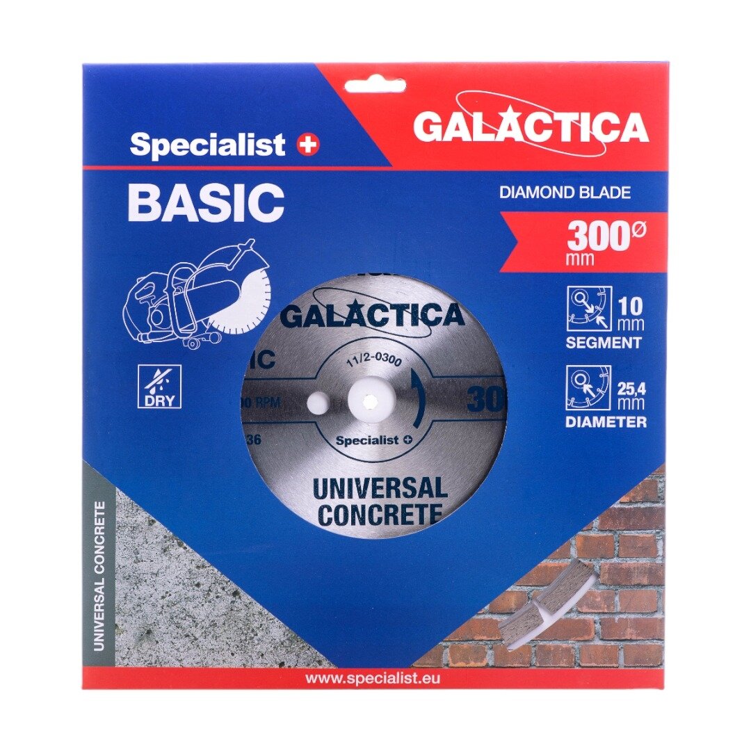 Specialist+ SPECIALIST+ deim. diskas GALACTICA, 300x10x25,4 mm Specialist+ SPECIALIST+ deim. diskas GALACTICA, 300x10x25,4 mm
