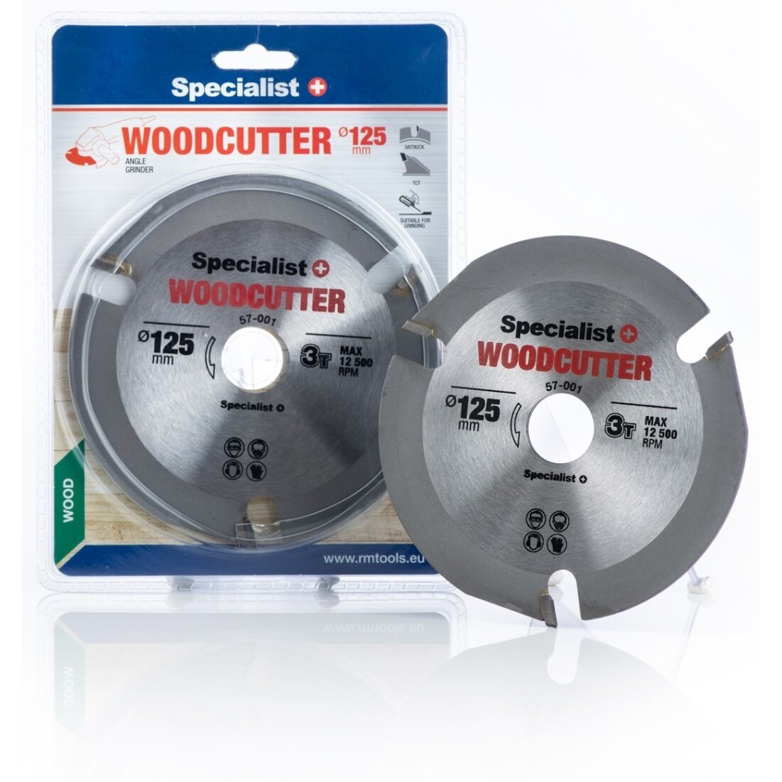 Specialist+ SPECIALIST+ pjovimo diskas WOOD CUTTER, 125 x 22 mm Specialist+ SPECIALIST+ pjovimo diskas WOOD CUTTER, 125 x 22 mm
