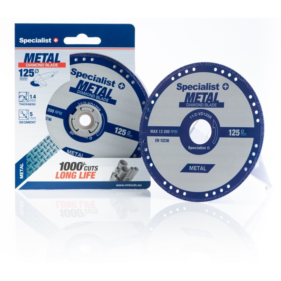 Specialist+ SPECIALIST+ deim. pj. diskas metalui 125x1.4x22.23 mm 7