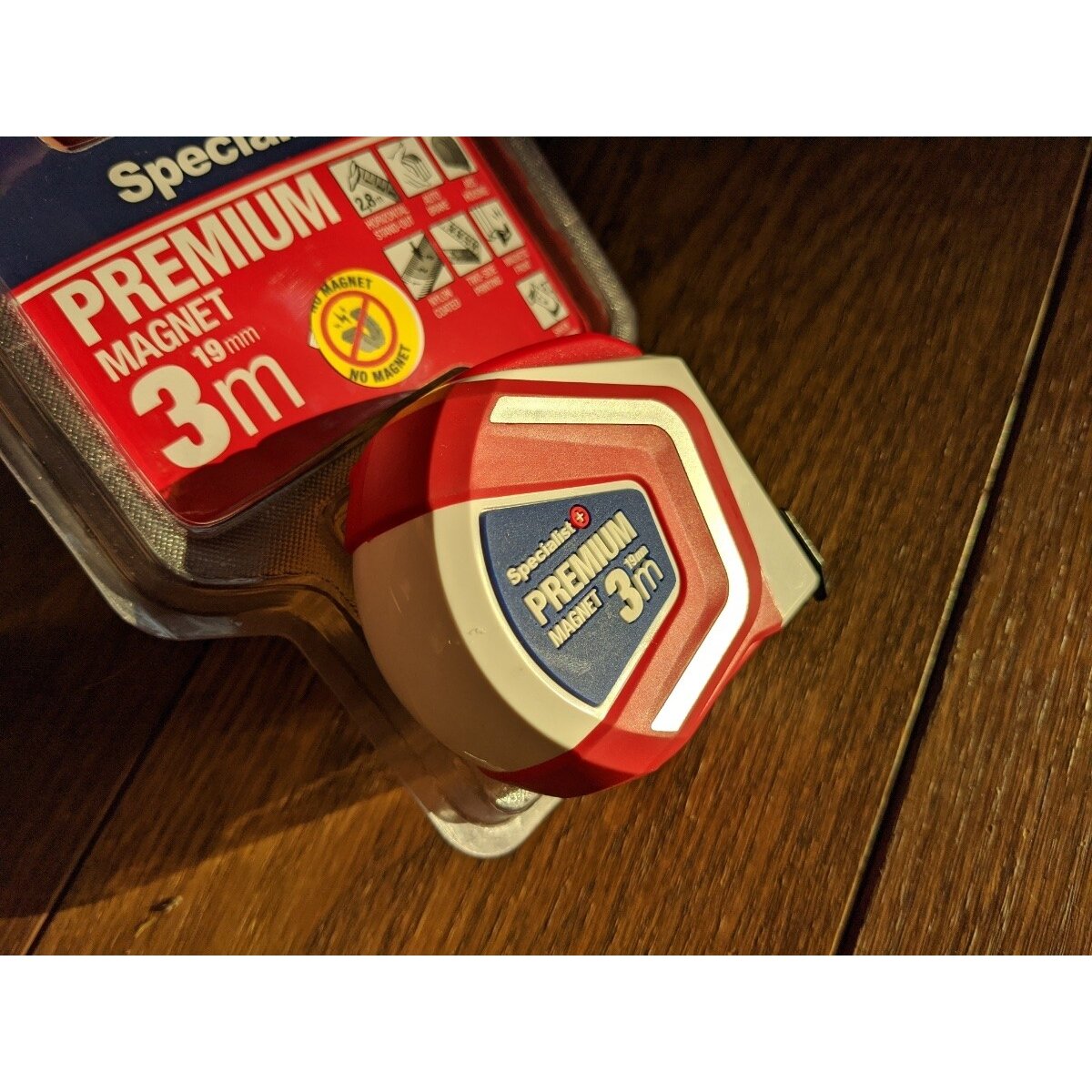 Specialist+ SPECIALIST+ ruletė PREMIUM 3 m, 19 mm 4