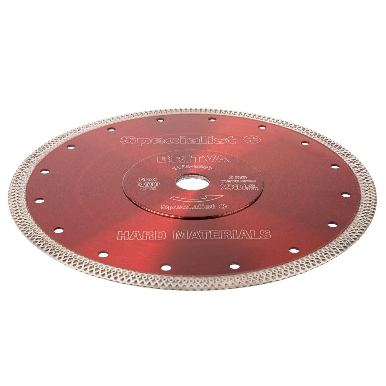 Specialist+ SPECIALIST+ deim. diskas BRITVA, 230x2x22 mm 3