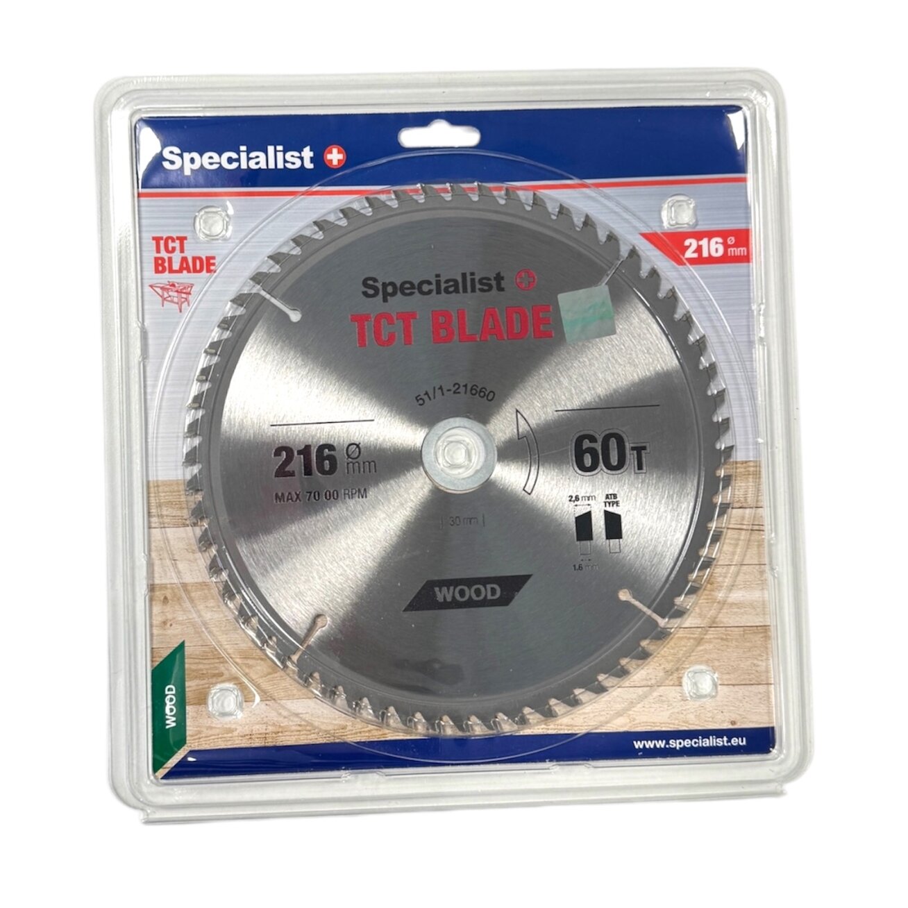 Specialist+ SPECIALIST+ pjovimo diskas, 216x60Tx30/20 mm Specialist+ SPECIALIST+ pjovimo diskas, 216x60Tx30/20 mm