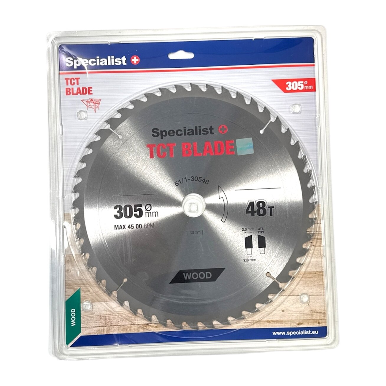 Specialist+ SPECIALIST+ pjovimo diskas, 305x48Tx30 mm