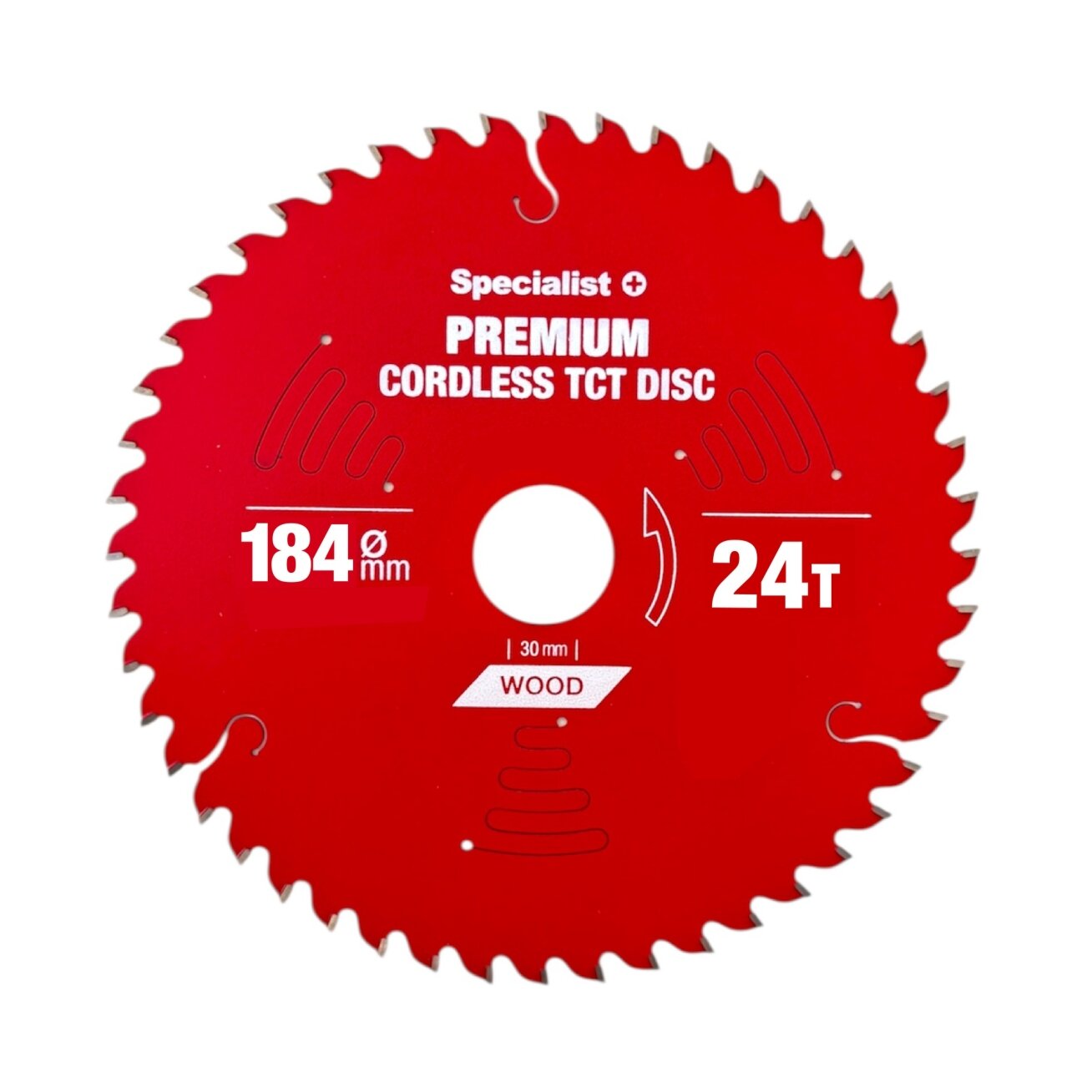 Specialist+ SPECIALIST+ pjovimo diskas Cordless 184x24Tx20/16mm