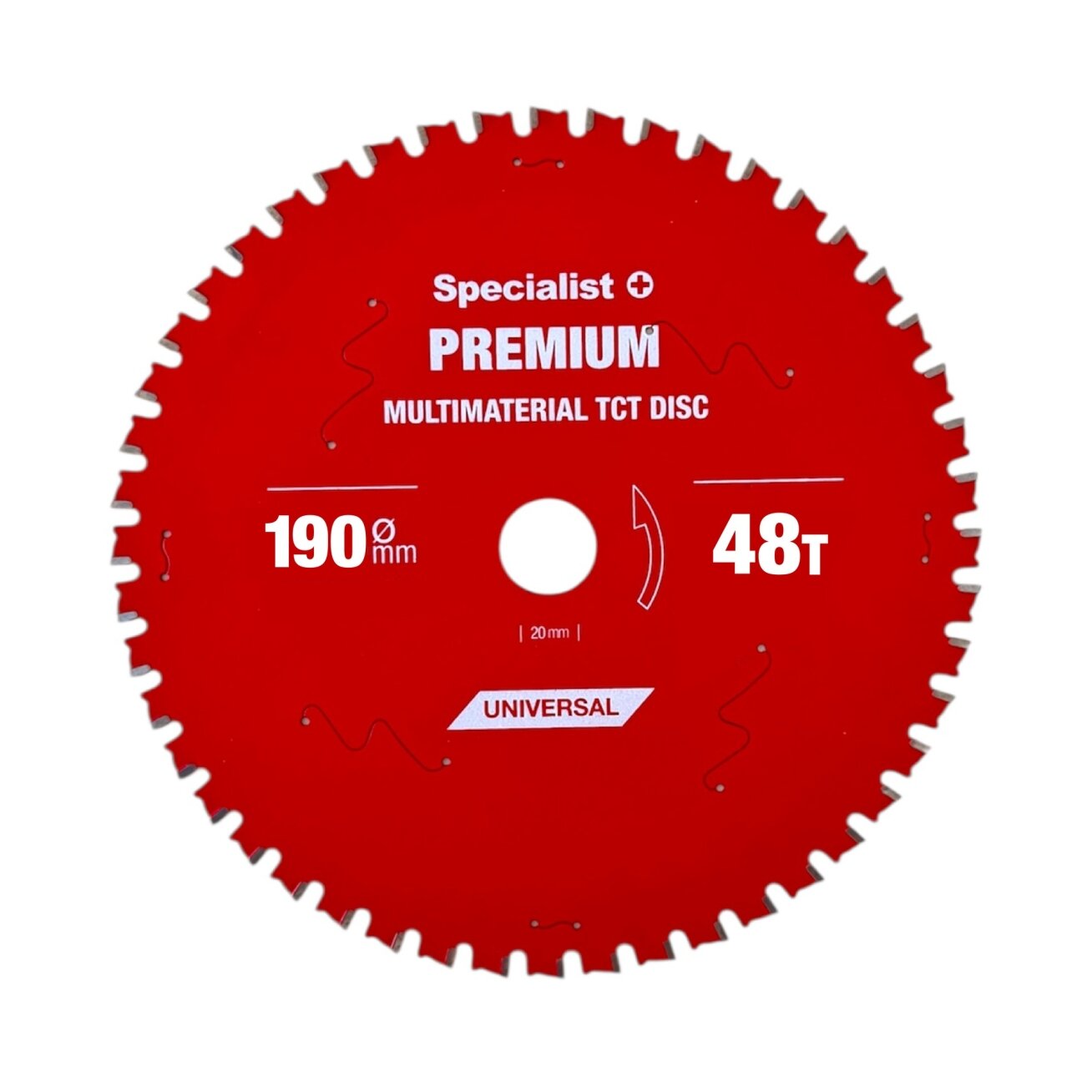 Specialist+ SPECIALIST+ pjovimo diskas Multimaterial 190x48Tx30mm