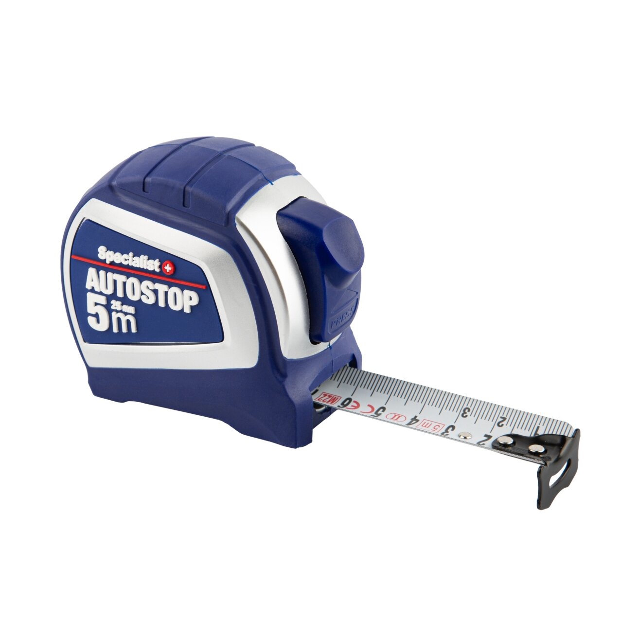 Specialist+ SPECIALIST+ ruletė AUTOSTOP 5 m, 25 mm Specialist+ SPECIALIST+ ruletė AUTOSTOP 5 m, 25 mm