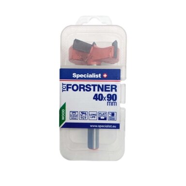 Specialist+ SPECIALIST+ freza FORSTNER, 40 x 90mm Specialist+ SPECIALIST+ freza FORSTNER, 40 x 90mm