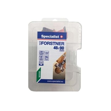 Specialist+ SPECIALIST+ freza FORSTNER, 45 x 90 mm Specialist+ SPECIALIST+ freza FORSTNER, 45 x 90 mm