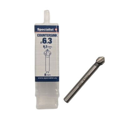 Specialist+ SPECIALIST+ gilintuvas metalui HSS, 6.3 mm