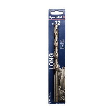 Specialist+ SPECIALIST+ metalo grąžtas LONG DIN340, 12 x 115mm