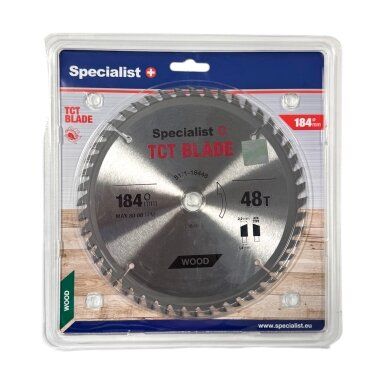 Specialist+ SPECIALIST+ pjovimo diskas, 184x48Tx16 mm