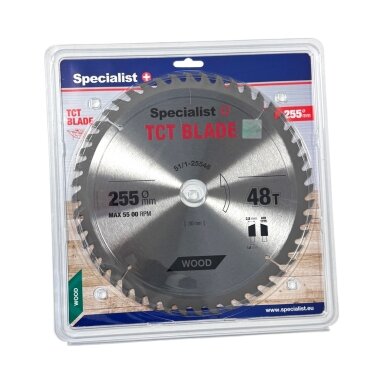 Specialist+ SPECIALIST+ pjovimo diskas, 255x48Tx30/25,4 mm