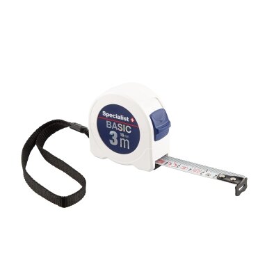 Specialist+ SPECIALIST+ ruletė BASIC 3 m, 16 mm