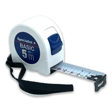 Specialist+ SPECIALIST+ ruletė BASIC 5 m, 25 mm