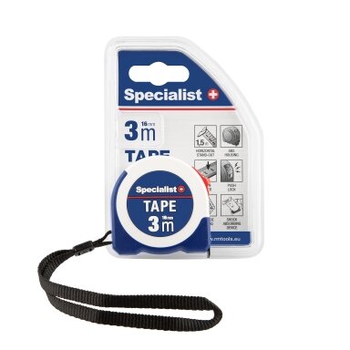 Specialist+ SPECIALIST+ ruletė TAPE 3 m, 16 mm